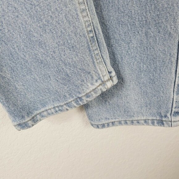 Bugle Boy Vintage Jeans 40x30 Med Light Wash 100% Cotton Slightly Tapered - Picture 4 of 10
